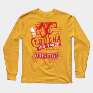 Cthulha Hot Sauce Long Sleeve T-Shirt